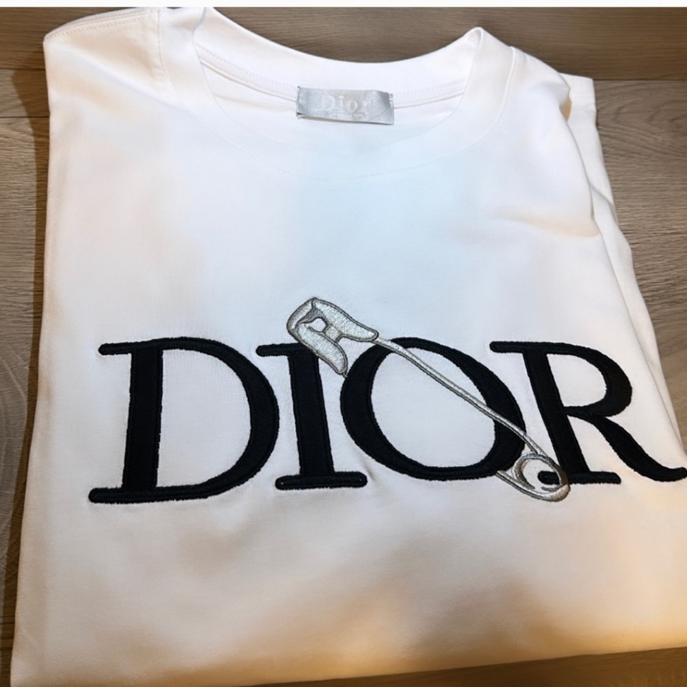 Dior Embroidered Paperclip Shirt